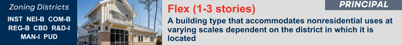 Flex 1 to 3 stories